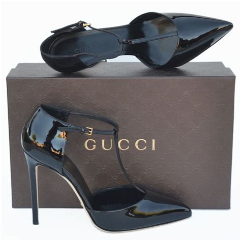 gucci rubber heals|Gucci high heels pumps.